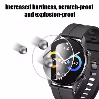 محافظ صفحه نمایش لاین مدل RB007 مناسب برای ساعت هوشمند شیائومی Smart Watch Imilab W12 بسته سه عددی