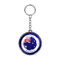 جاکلیدی خندالو مدل پرچم استرالیا مدل دوطرفه کد 2062520628