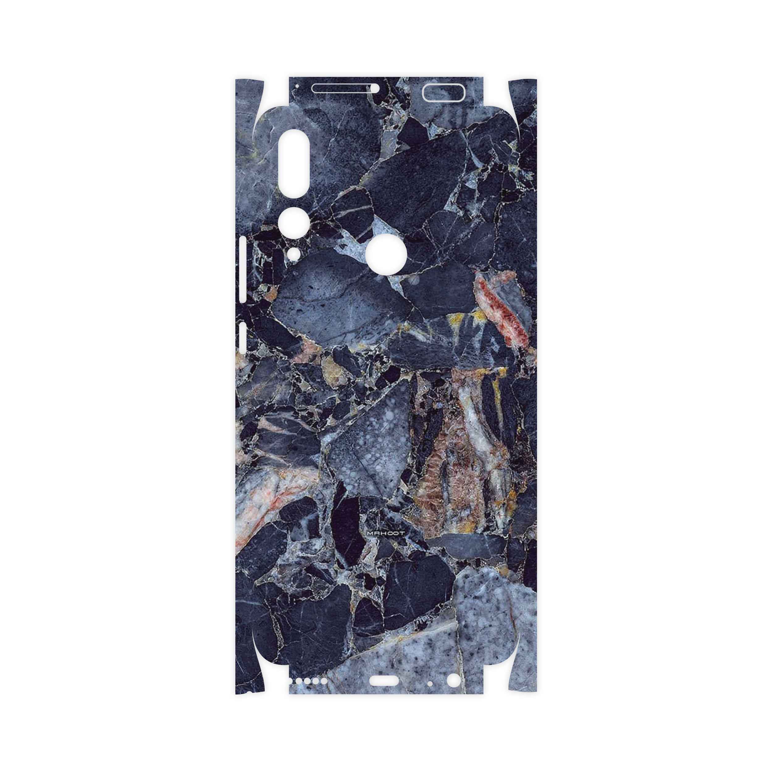 برچسب پوششی ماهوت مدل Broken black marble-FullSkin مناسب برای گوشی موبایل هوآوی Y9 Prime 2019
