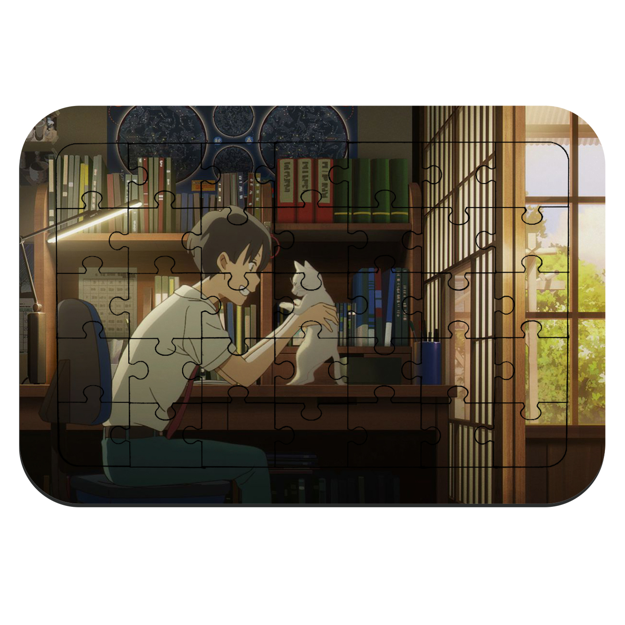 پازل 35 تکه طرح انیمه مدل NI876