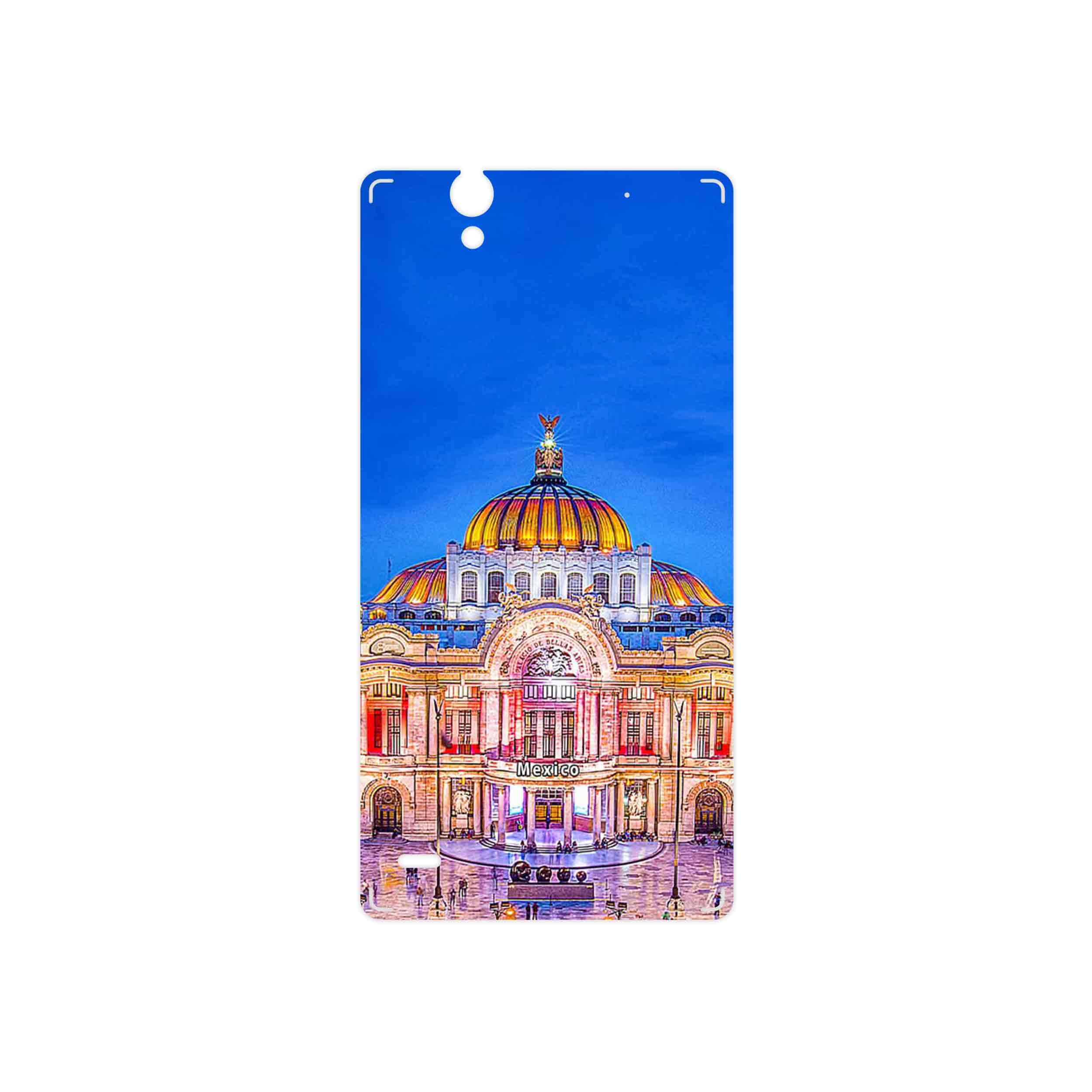 برچسب پوششی ماهوت مدل Mexico City مناسب برای گوشی موبایل سونی Xperia C4