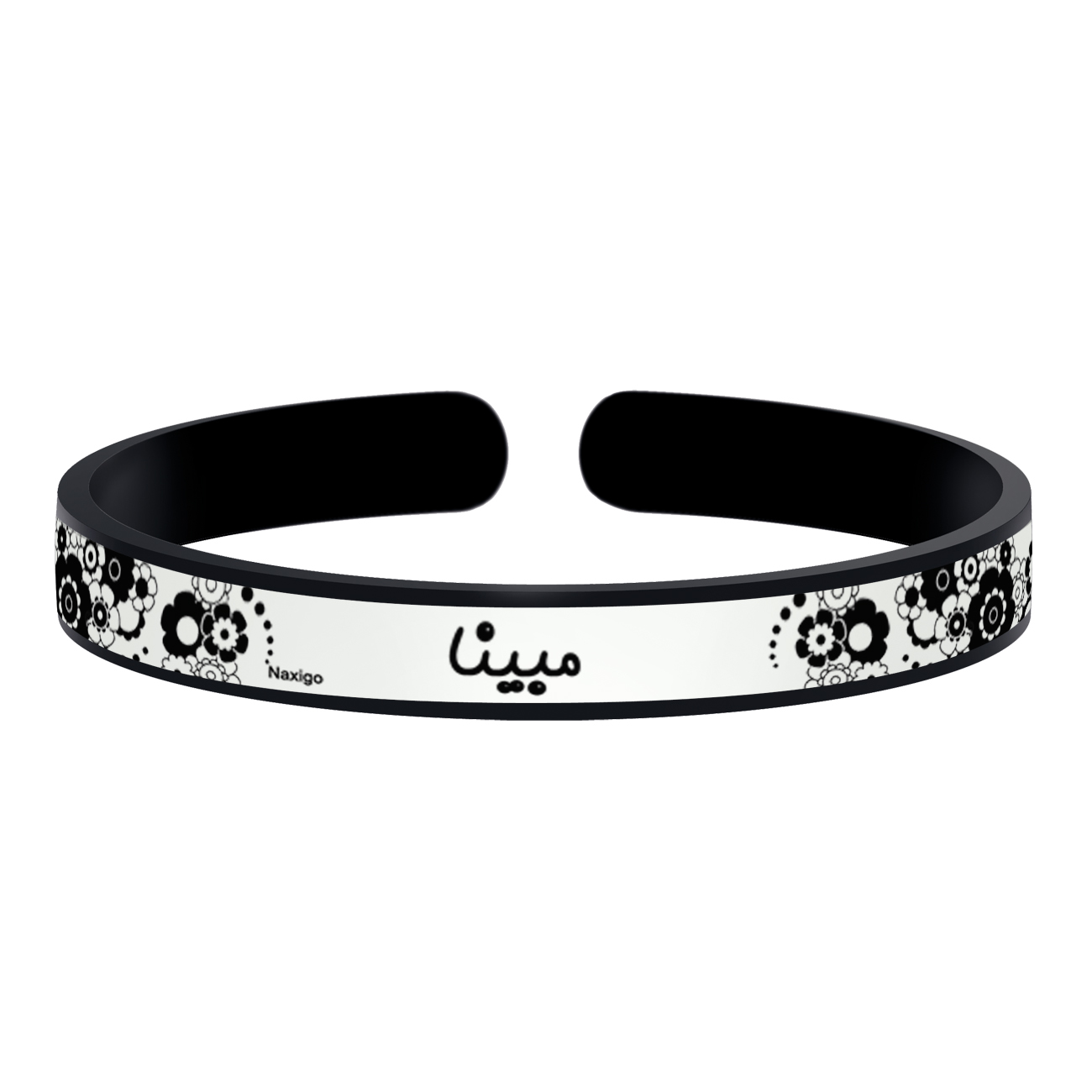 دستبند ناکسیگو طرح مبینا مدل BR5673