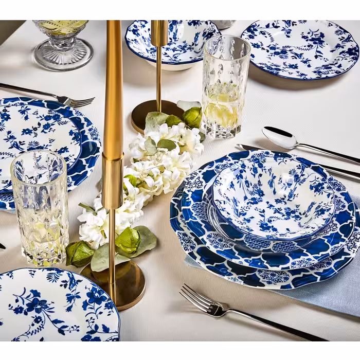 سرویس غذاخوری  24 پارچه کاراجا مدل Deep Blue