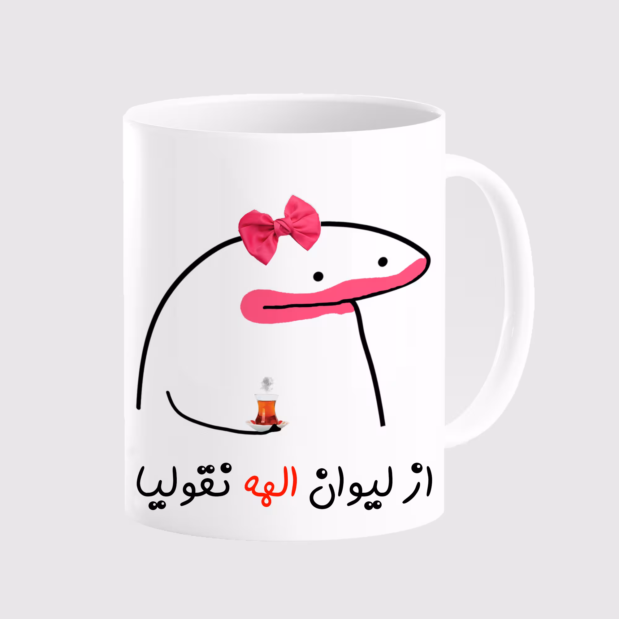 ماگ مدل لیوان شخصی الهه کد 0086