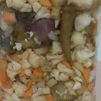 ترشی مخلوط گل کلم