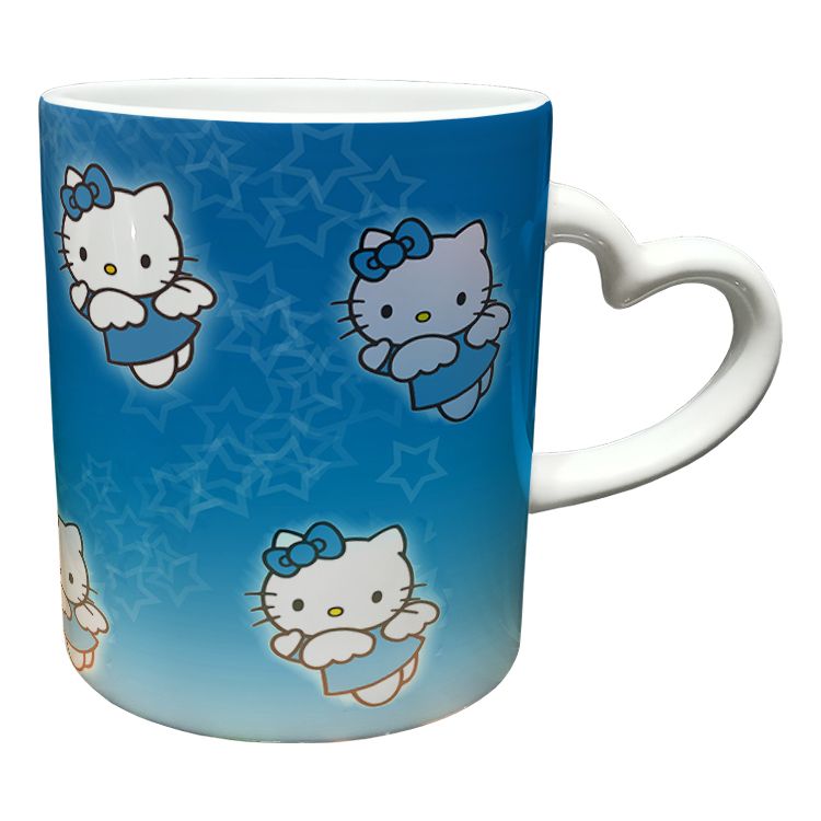 ماگ مدل دسته قلبی طرح کیتی کد 33