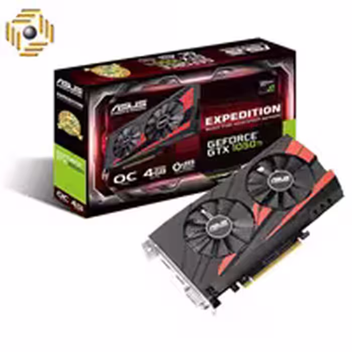 کارت گرافیک ایسوس مدل EX-GTX1050TI-O4G