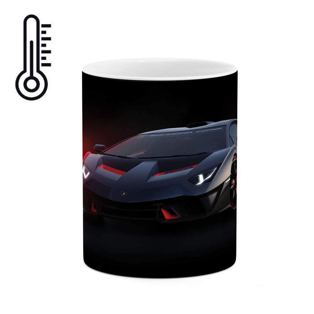 ماگ حرارتی طرح ماشین لامبورگینی مدل mgph10480