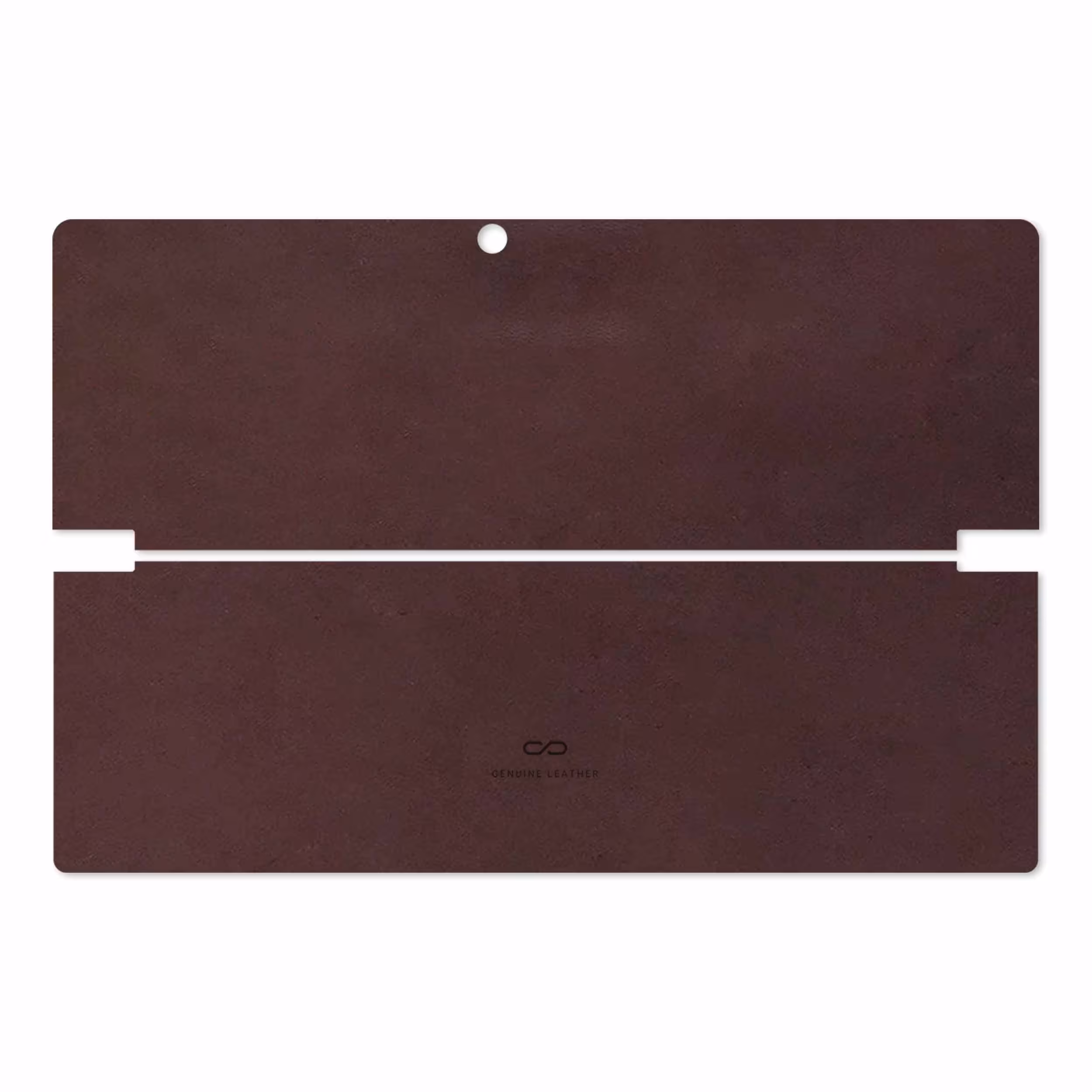 برچسب پوششی ماهوت مدل Matte-Dark-Brown-Leather مناسب برای تبلت لنوو Miix 510 2016