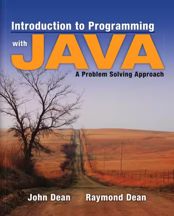 خرید و دانلود نسخه کامل کتاب Introduction to Programming with Java: A Problem Solving Approach, 1st Edition