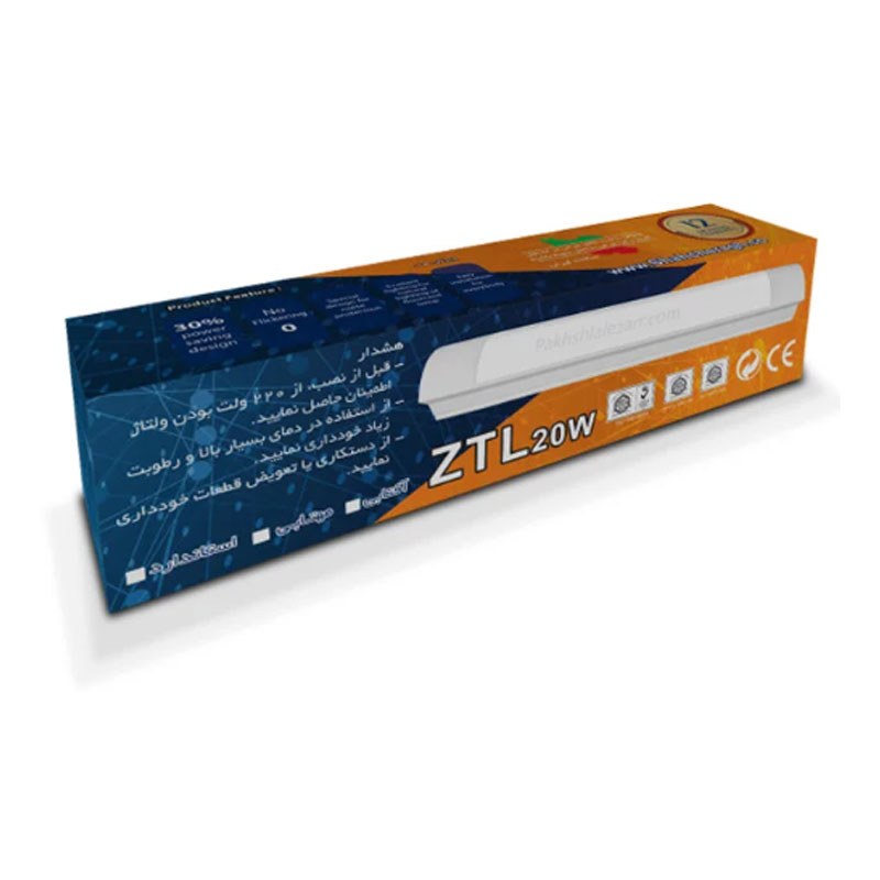 مهتابی ال ای دی 20 وات شاهچراغ مدل ZTL (پس کرایه)