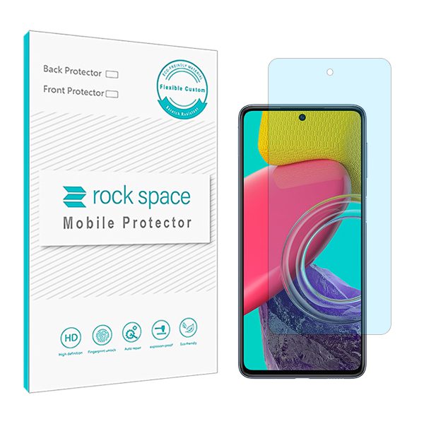 گلس سامسونگ M53 5G مدل نانو هیدروژل آنتی بلو برند راک اسپیس کد S