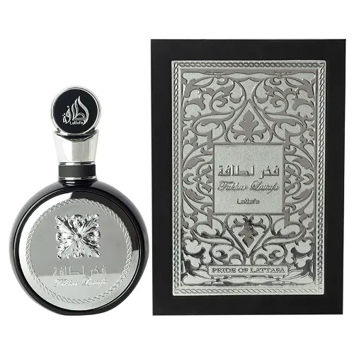 عطر ادکلن مردانه لطافه فخر بلک | عطر و ادکلن آویژه کنگان