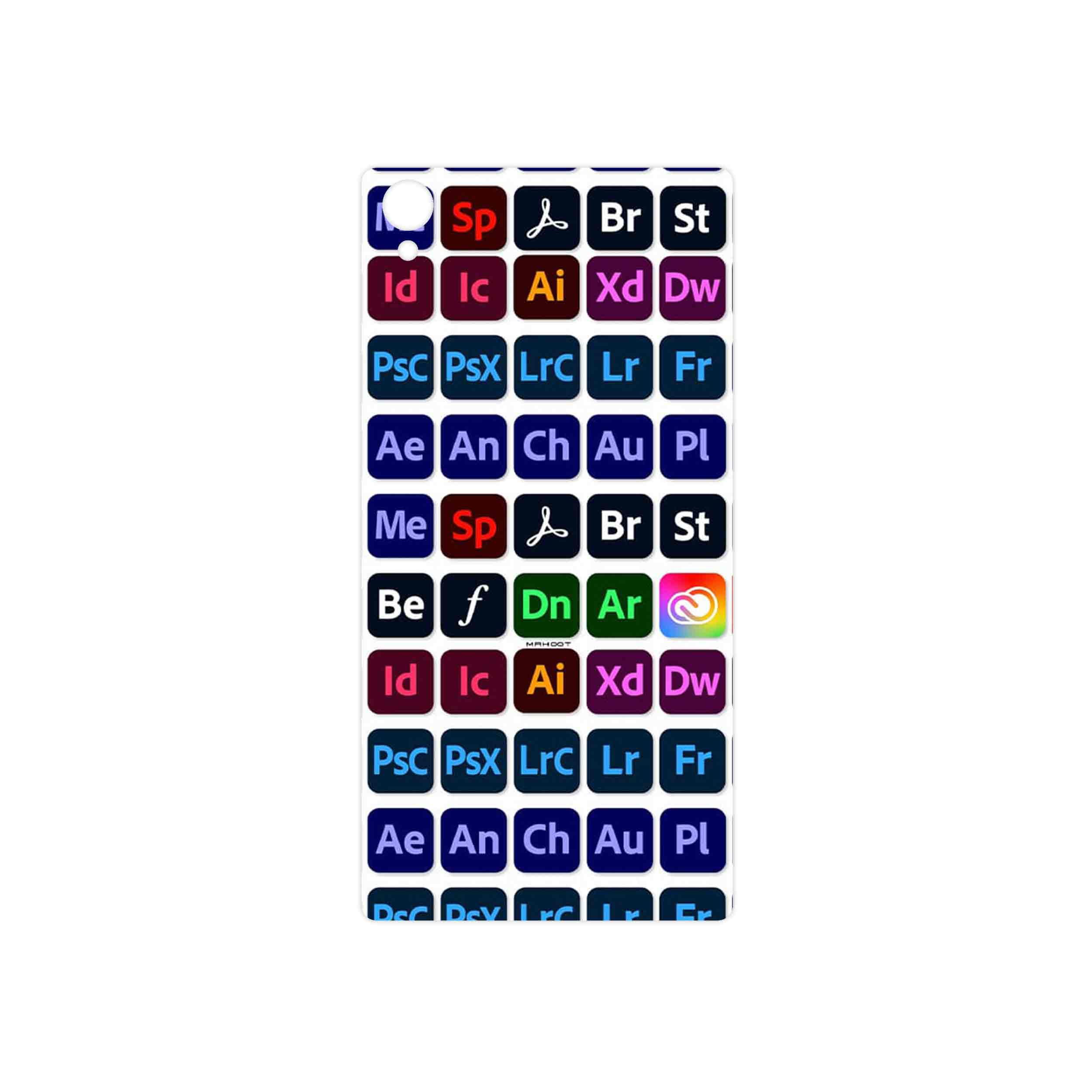 برچسب پوششی ماهوت مدل Adobe مناسب برای گوشی موبایل سونی Xperia Z1