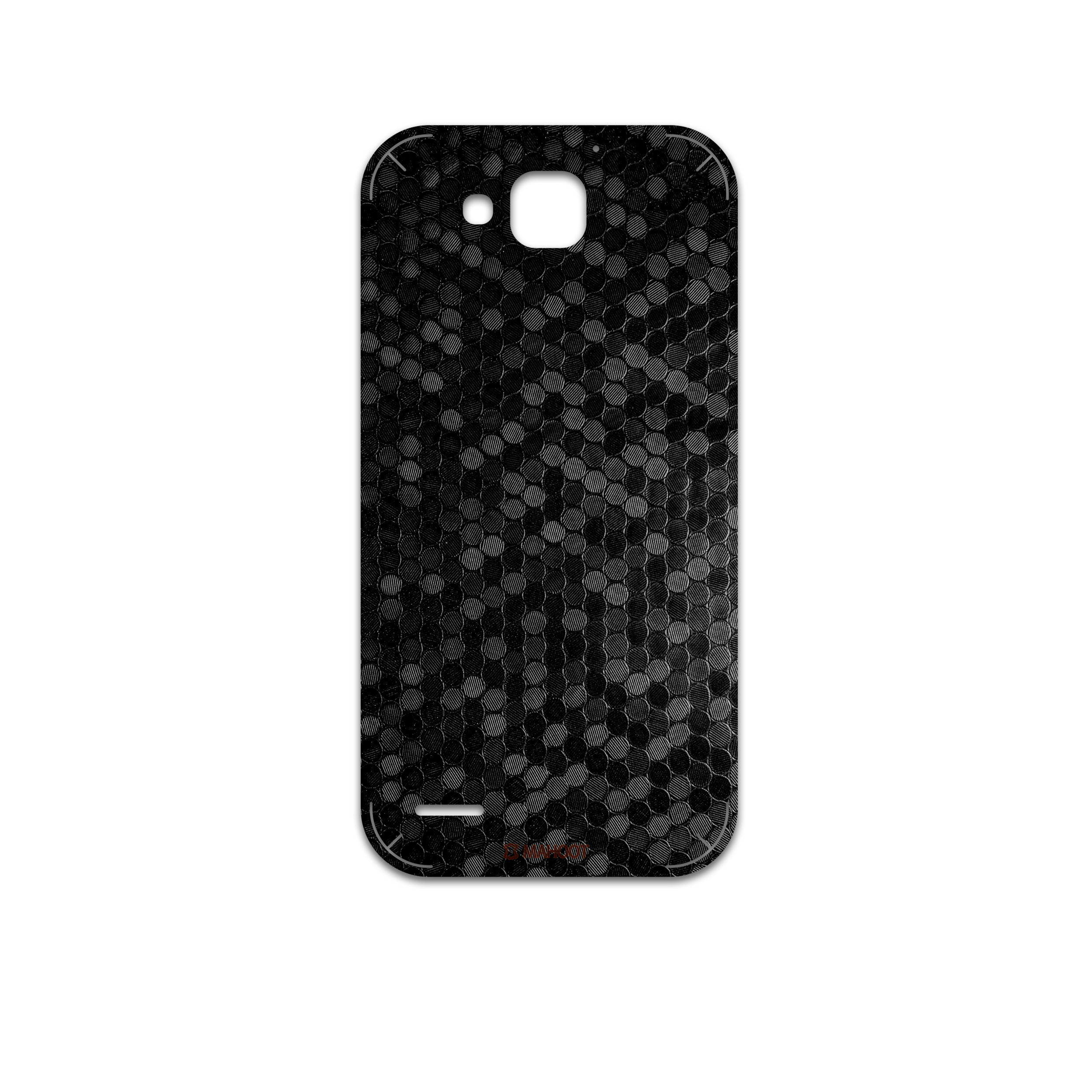 برچسب پوششی ماهوت مدل Honey-Comb-Circle مناسب برای گوشی موبایل آنر 3X G750