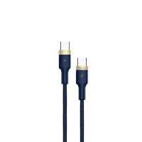 کابل شارژ هترون USB-C به USB-C مدل HC185CC