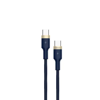 کابل شارژ هترون USB-C به USB-C مدل HC185CC