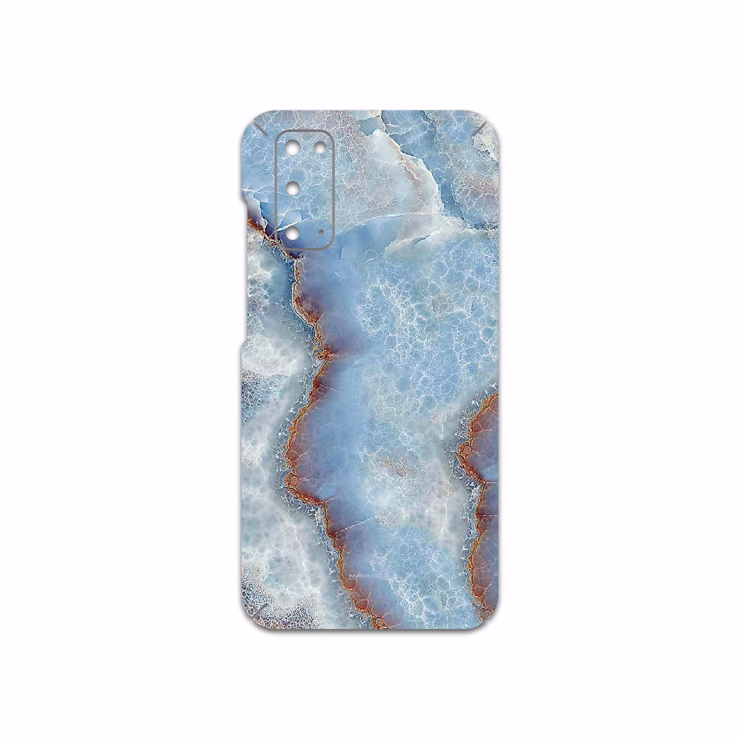 برچسب پوششی ماهوت مدل Blue Ocean Marble مناسب برای گوشی موبایل سامسونگ Galaxy S20