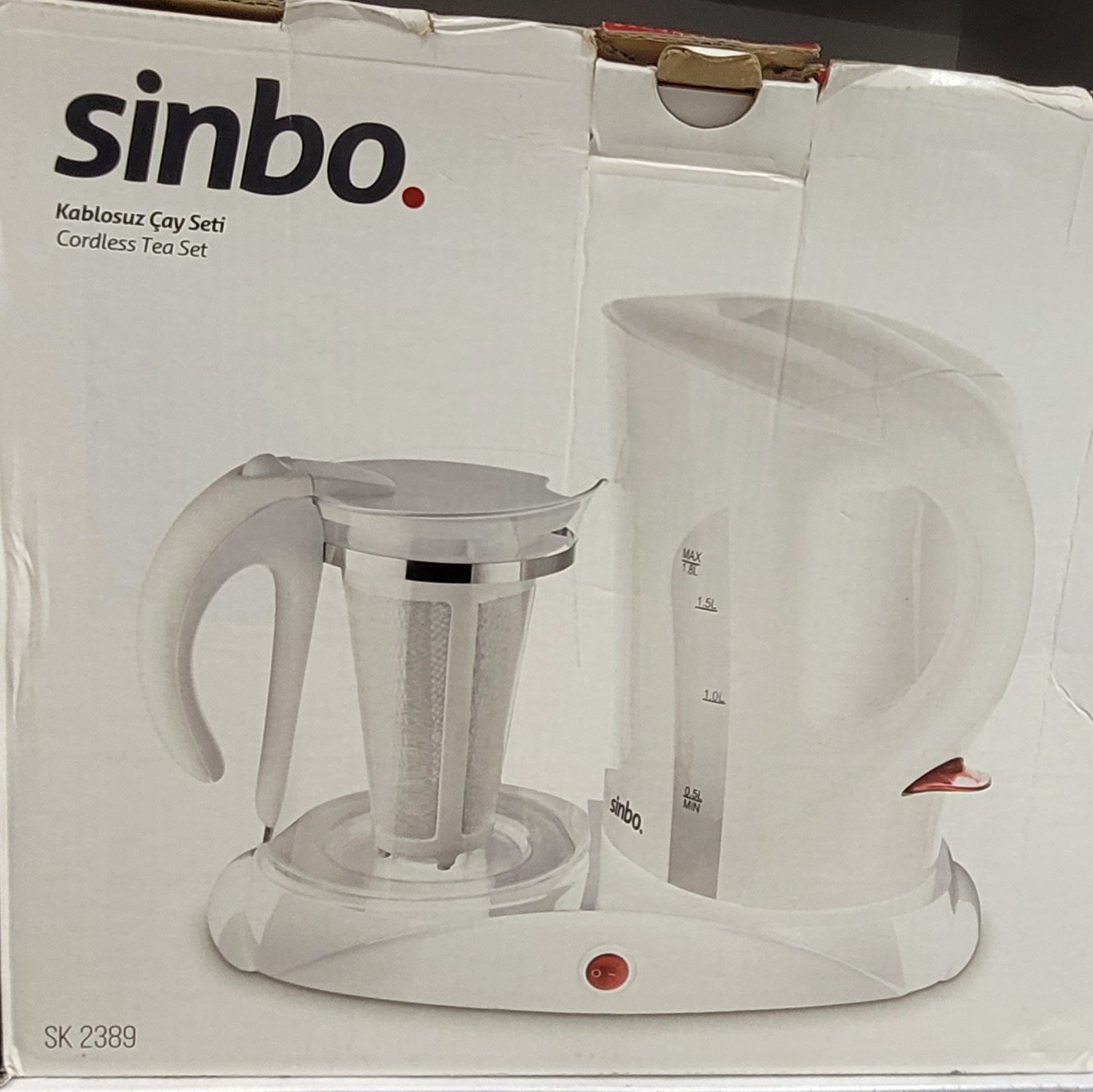 چایساز سینبو کنار همی مدل 2389 سفید