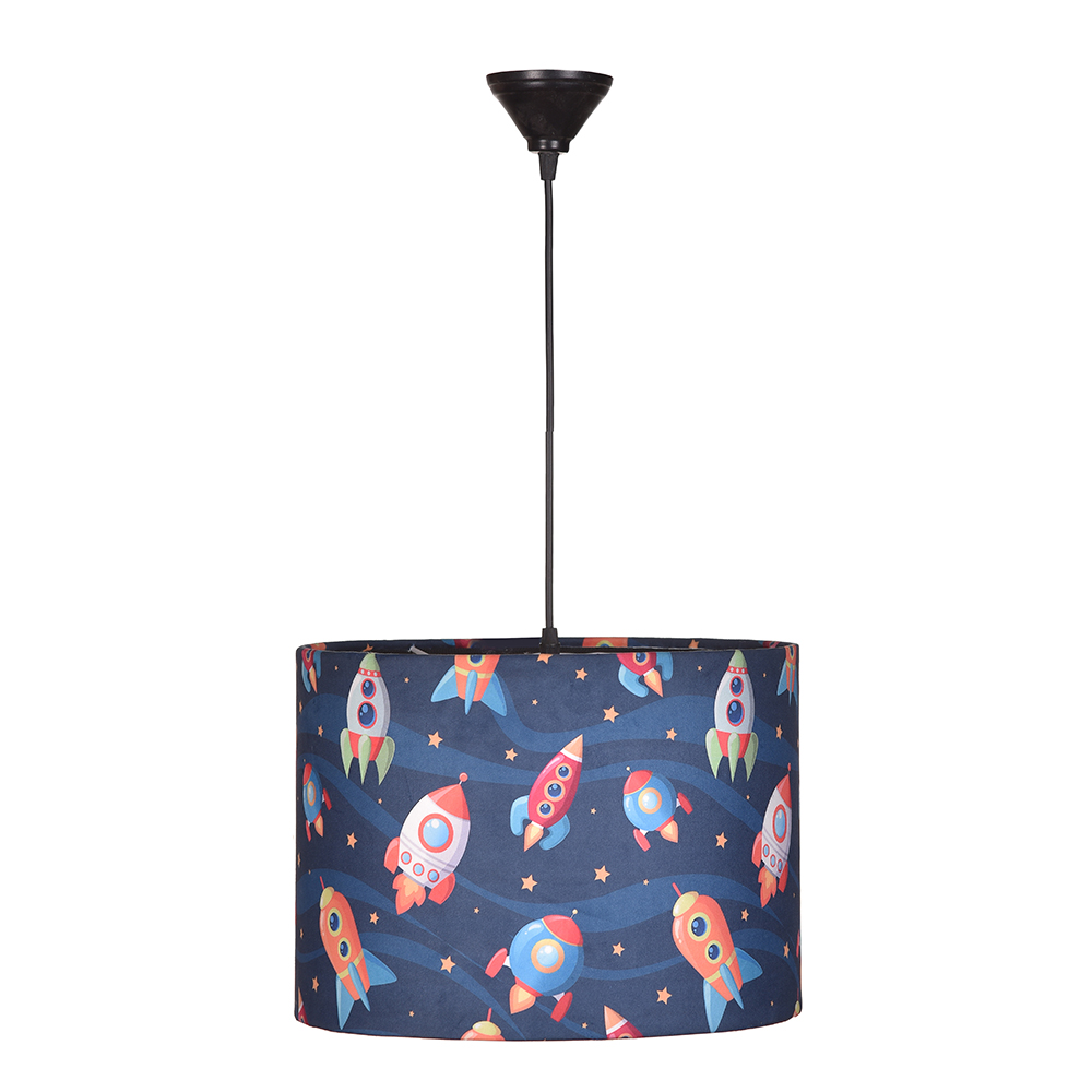 لوستر کودک مدل فضاپیما کد 124