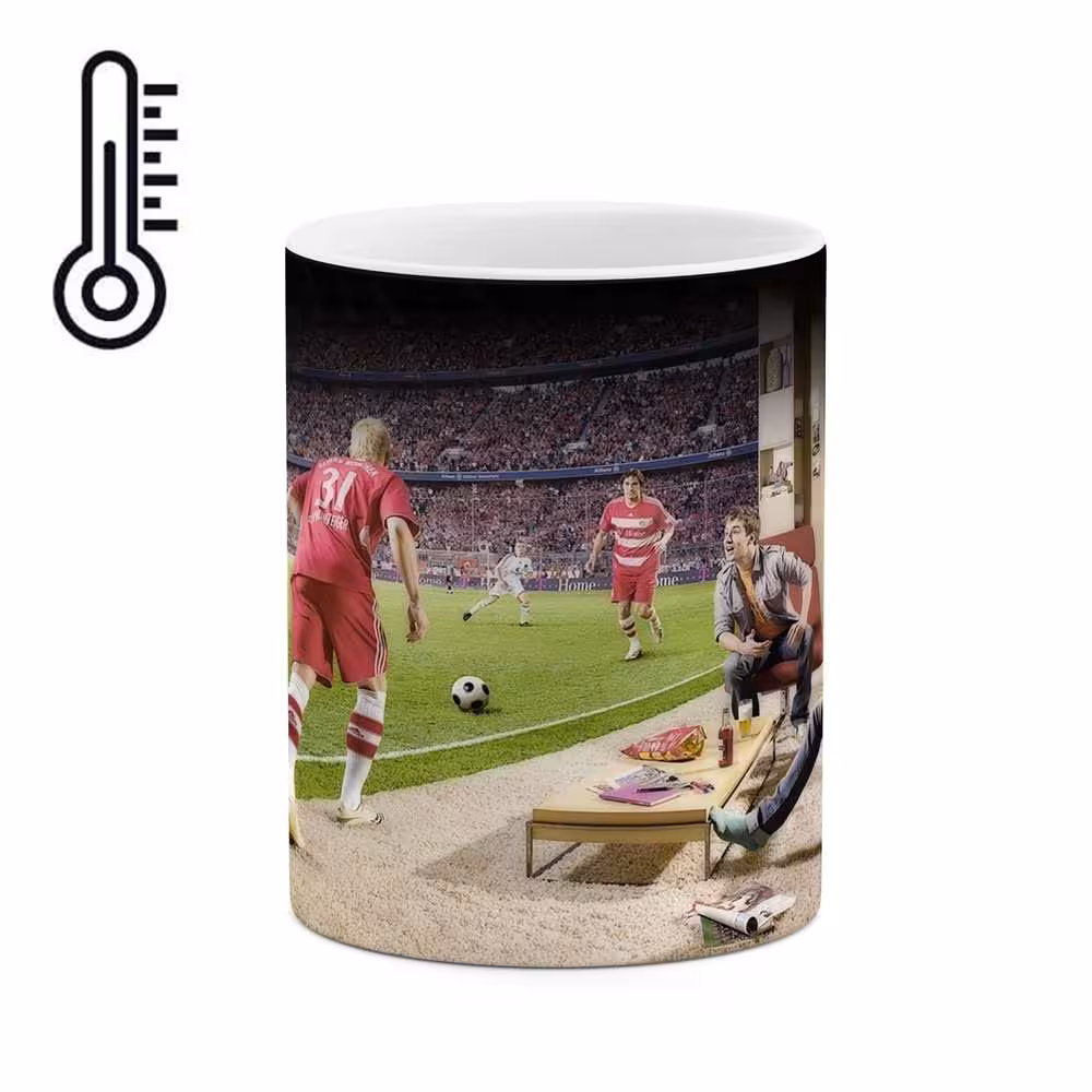 ماگ حرارتی طرح فوتبال مدل mgh11878