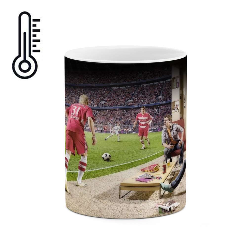 ماگ حرارتی طرح فوتبال مدل mgh11878