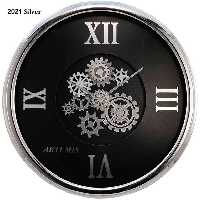 ساعت دیواری آرتمیس کد 2021 Silver نقره ای کد 20180