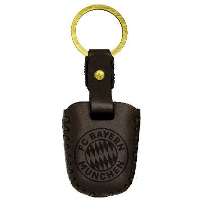 جاسوئیچی خودرو چرمینه اسپرت مدل بایرن مونیخ کد 2011 مناسب برای پراید، ساینا و تیبا2