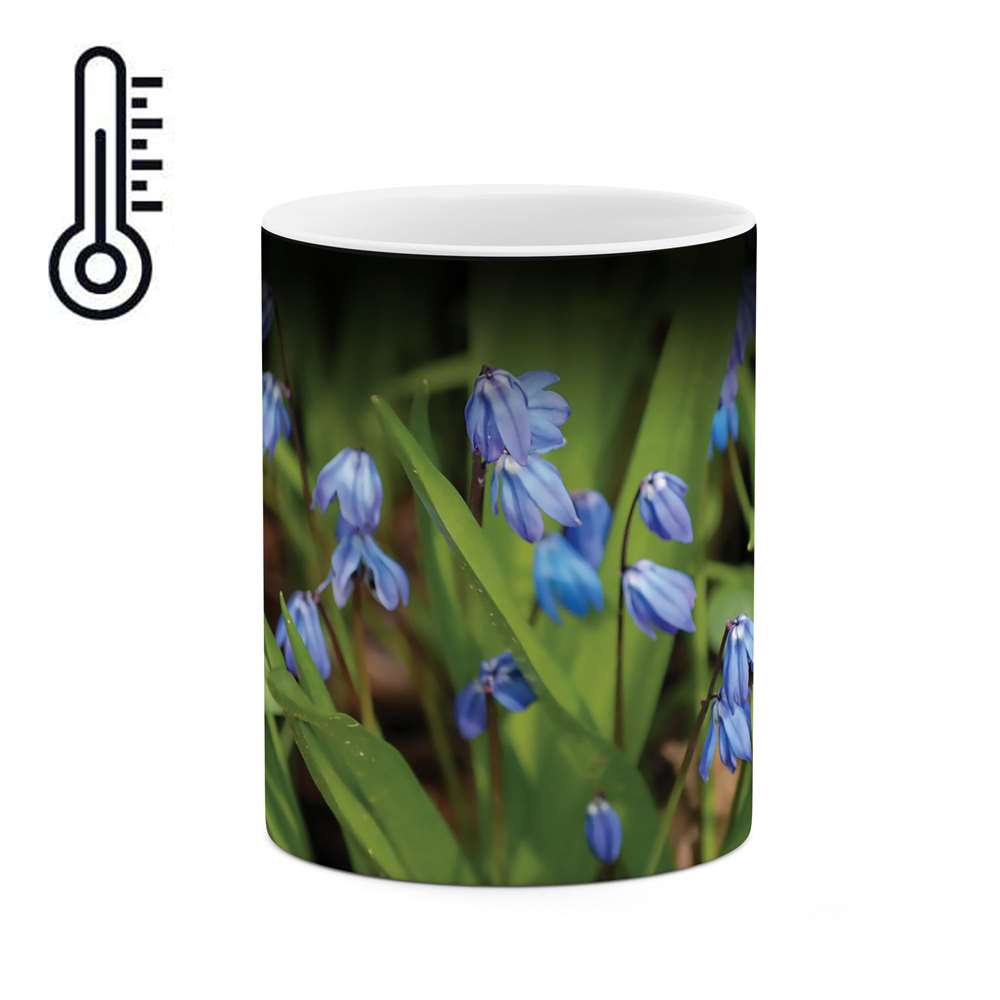 ماگ حرارتی طرح گل مدل mgh04028