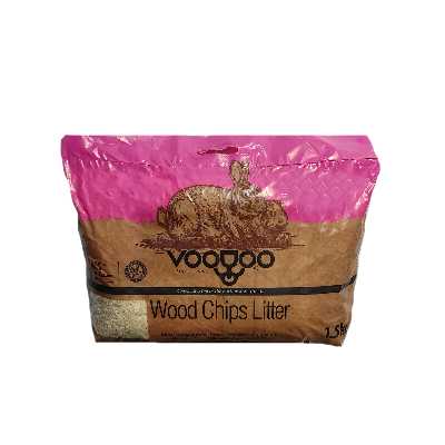 پوشال بستر جوندگان وودو مدل آنتی باکتریال  وزن 1.5 کیلوگرم