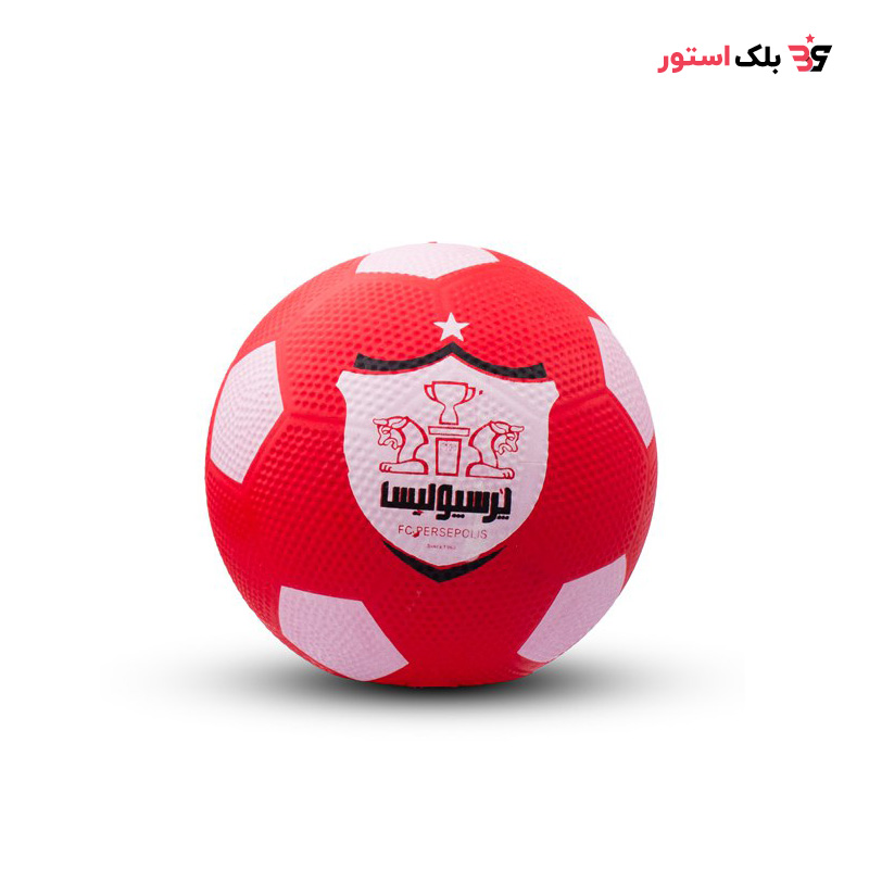 توپ فوتبال لاستیکی سایز 4 پرسپولیس PERSPOLIS