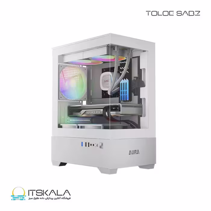 کیس گیم دیاس مدل AURA GC9M WH ARGB