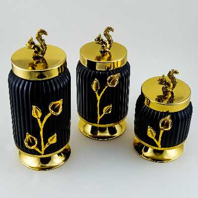 بانکه مدل کندی شیاردار کد PR11 مجموعه 3 عددی