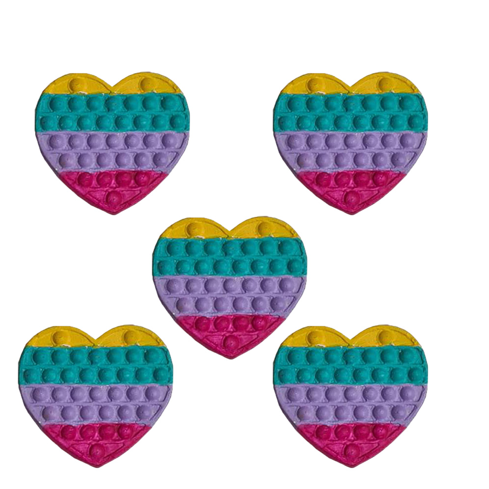  گیفت تولد مدل پاپت طرح قلب مجموعه 5 عددی