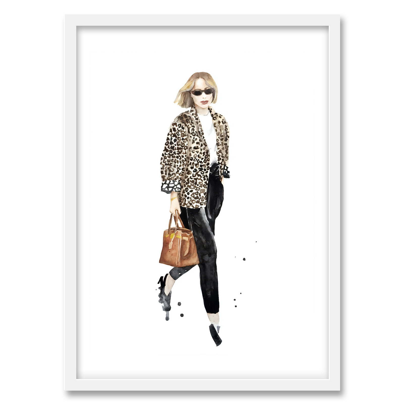 تابلو فورنیمو مدل نقاشی لایف استایل مدرن و مینیمال کد 03198W