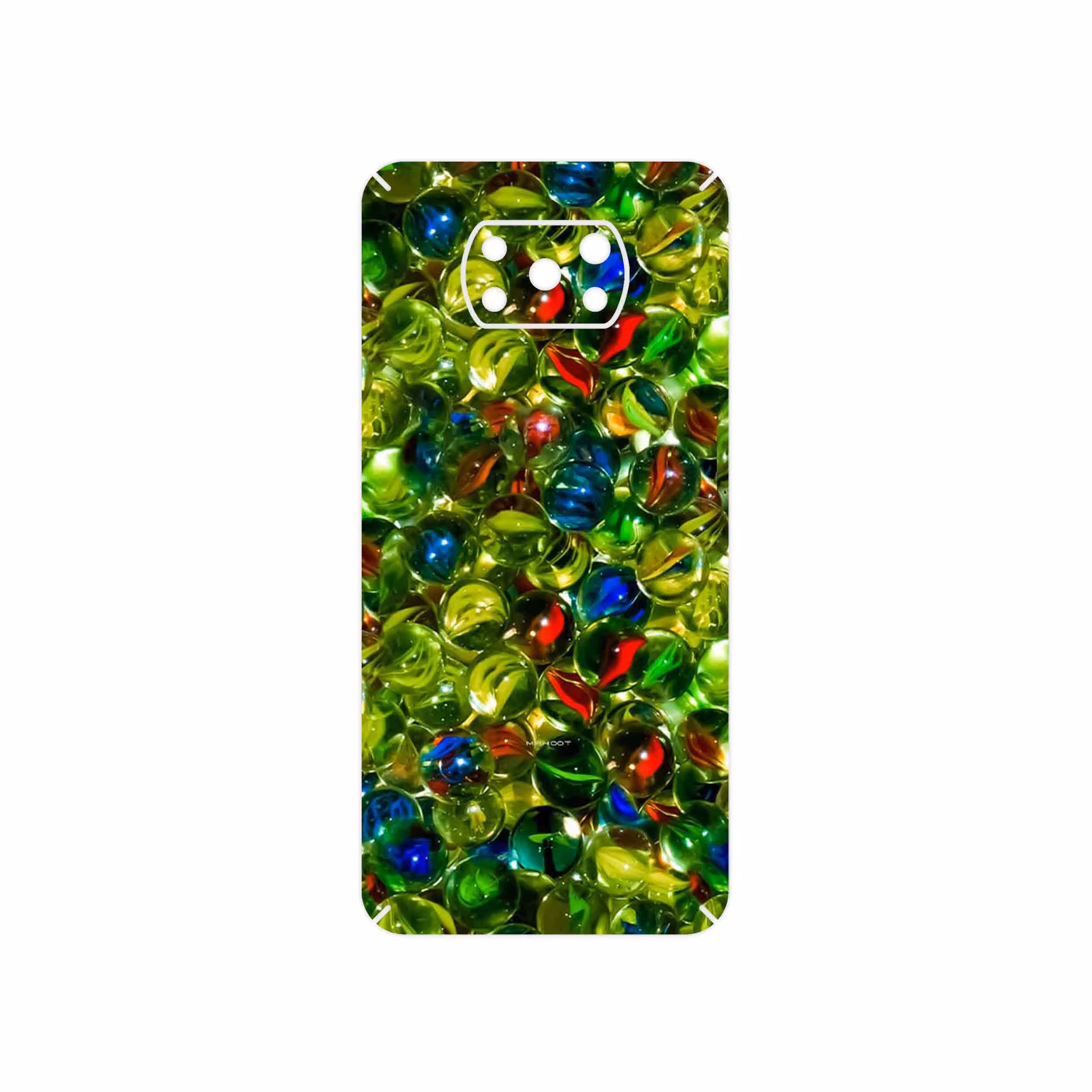 برچسب پوششی ماهوت مدل Marble Nostalgia مناسب برای گوشی موبایل شیائومی Poco X3 Pro