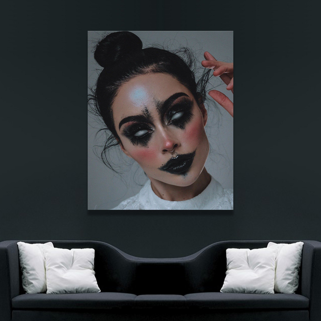 تابلو بوم مدل دختر قوی کد VND-20