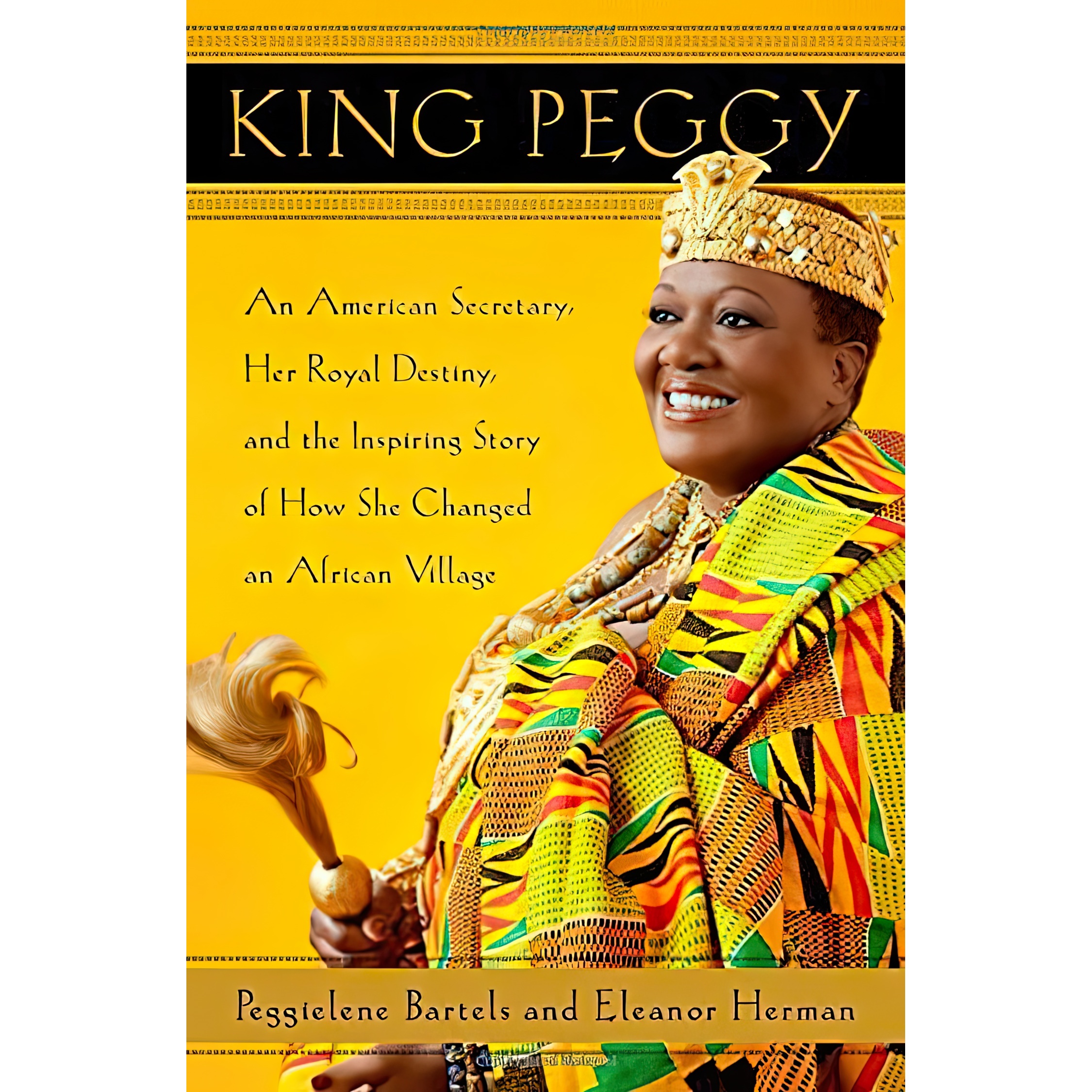 کتاب King Peggy اثر Peggielene Bartels and Eleanor Herman انتشارات Doubleday
