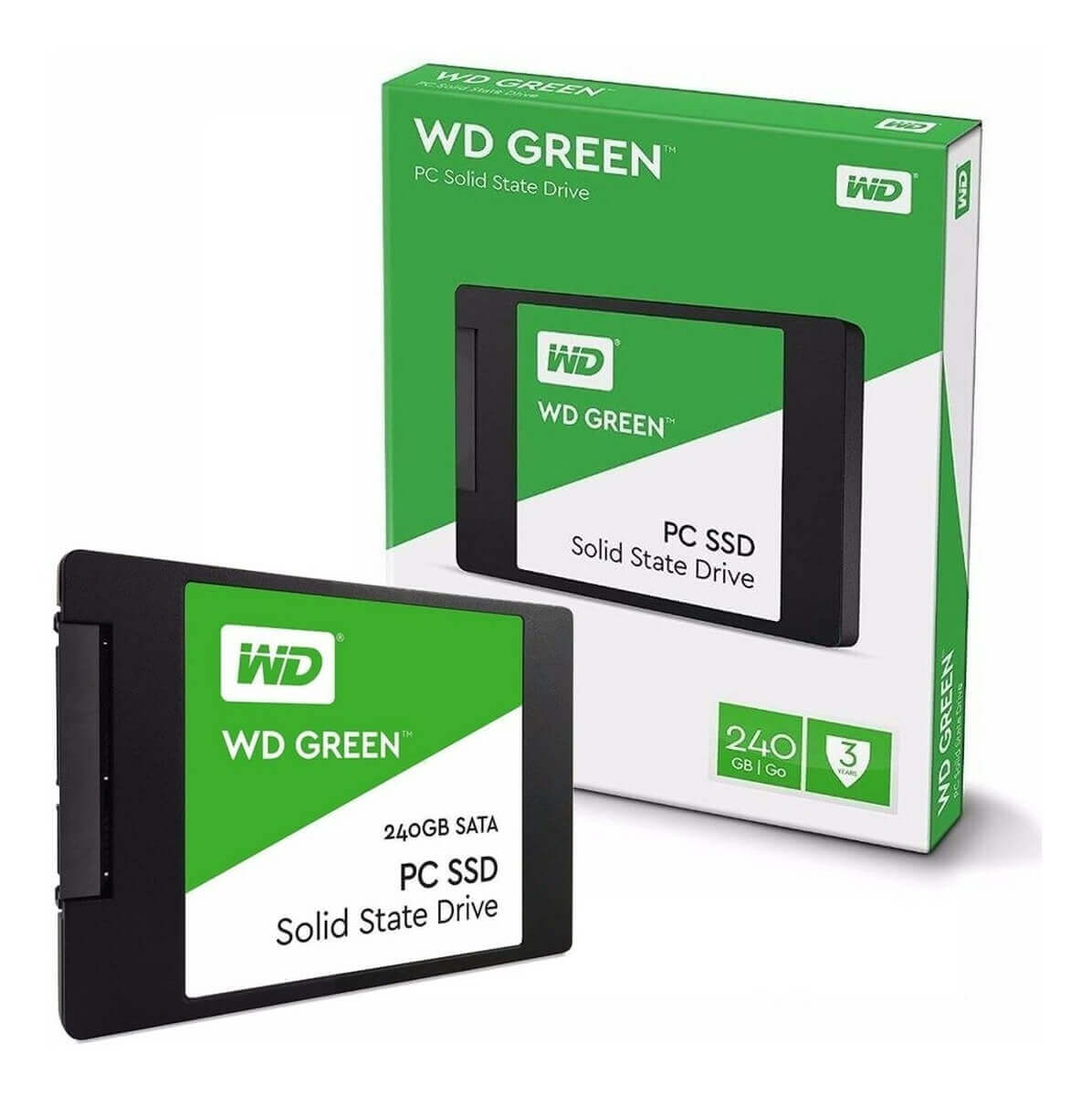 اس اس دی وسترن دیجیتال GREEN 240GB