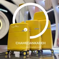 چمدان سامیت(سایز متوسط) جنس پلی کربنات  نشکن و بدنه نرم فول امکانات 