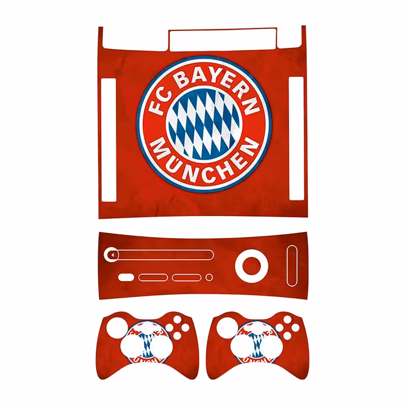 اسکین(برچسب)Xbox 360 آرکید -طرح تیم بایرن مونیخ-مدل آرکید-kh1-سفارشی