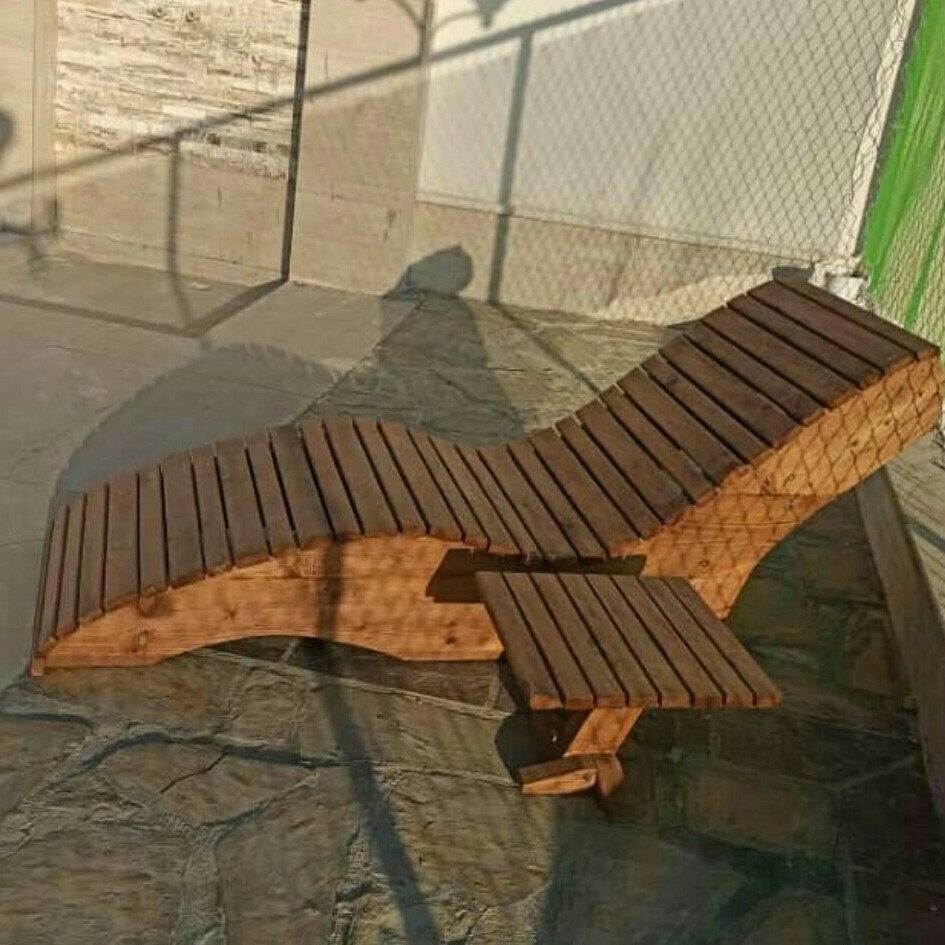 تخت ریلکس با میزچه پذیرایی