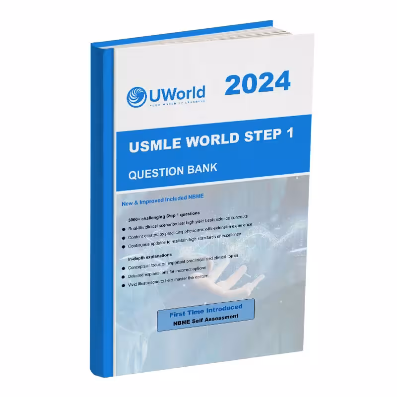 خرید و دانلود بانک سوالات UWORLD USMLE Step 1 2024