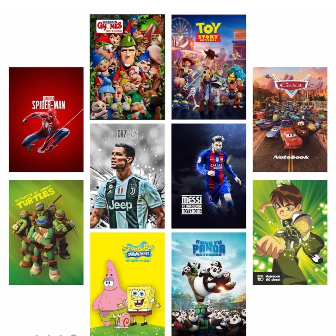 دفتر مشق مدل 009 بسته 10عددی ارسال رایگان 