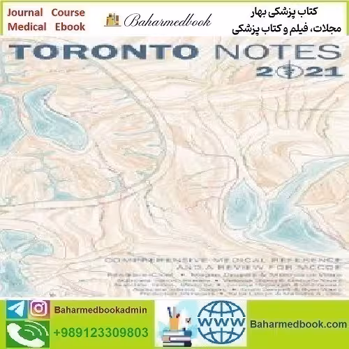 Toronto Notes 2021 TRUE PDF price 1€ - کتاب پزشکی بهار