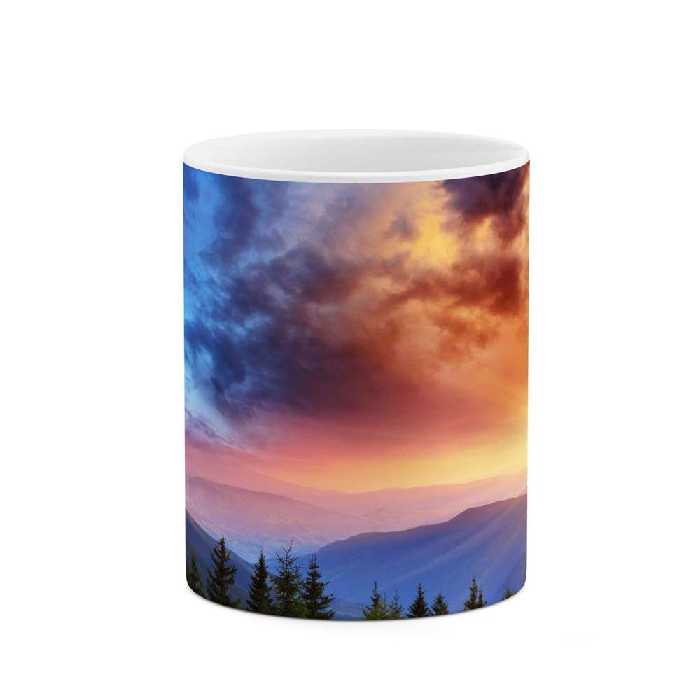 ماگ طرح منظره رویایی و زیبا  مدل mgp14706