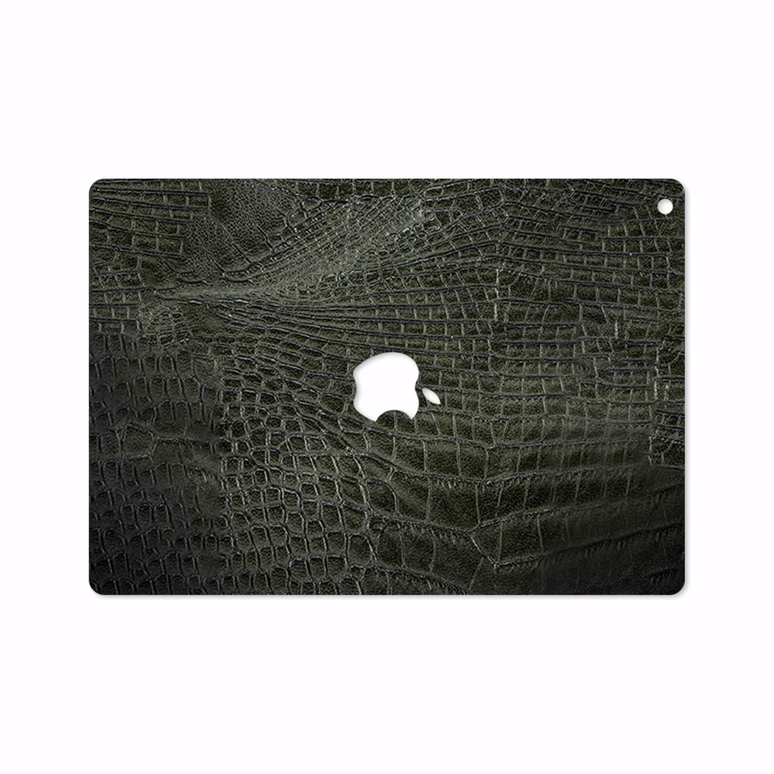 برچسب پوششی ماهوت مدل Green-Crocodile-Leather مناسب برای تبلت اپل iPad 9.7 (GEN 5) 2017 A1823