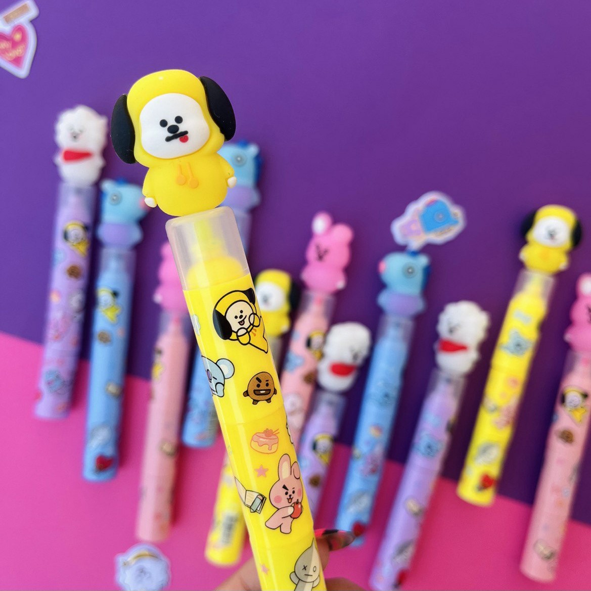 هایلایتر 3 رنگ طرح چیمی 