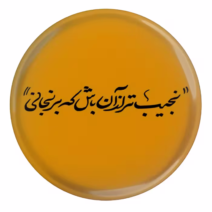 پیکسل طرح شعر نجیب تر از آن باش که برنجانی مدل S1256