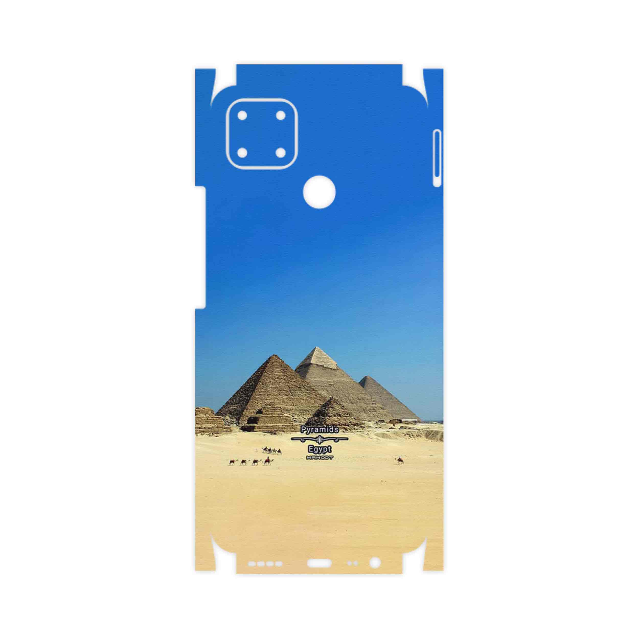 برچسب پوششی ماهوت مدل Pyramids of Egypt-FullSkin مناسب برای گوشی موبایل ریلمی C25s